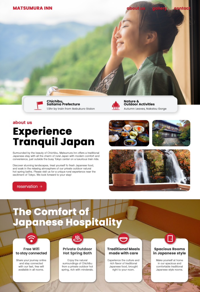 Japanese Ryokan Website