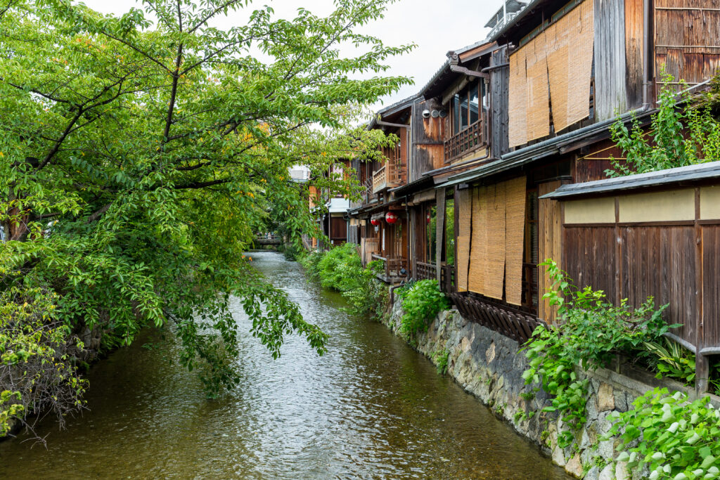 Traditional japanese house in Kyoto